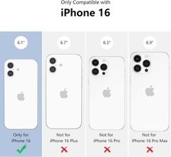 Magnetic Case for iPhone 16, Cute Polka Dot Phone Case for Girl Women, Pink