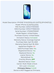 Apple iPhone 12 64GB Black Unlocked Smartphone