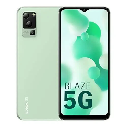 LAVA Blaze 5G: 4GB RAM + 128GB Storage(6.5″) HD+ IPS Display 5000 mAh Battery