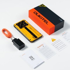 7.2 inch 5G OUKITEL WP60 Rugged Mobile Android 15 NFC Phone Outdoors 512GB 120Hz