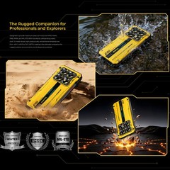 7.2″ 5G OUKITEL WP60 Rugged Phone Android 15 Waterproof Mobile 48+512GB Unlocked