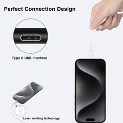 20W Fast Charging USB-C Block with 10ft Cable for iPhone 17 Pro Max/16 Pro Max