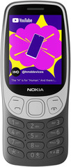 3210 | Dual SIM | GSM | Unlocked | International Version | Grunge Black