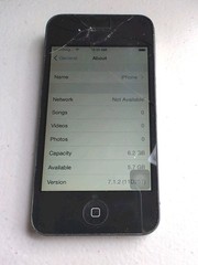 Apple iPhone 4 MD439LL/A Verizon 7.1.2 Cell Phone A1349 CDMA 8GB Tested – Read