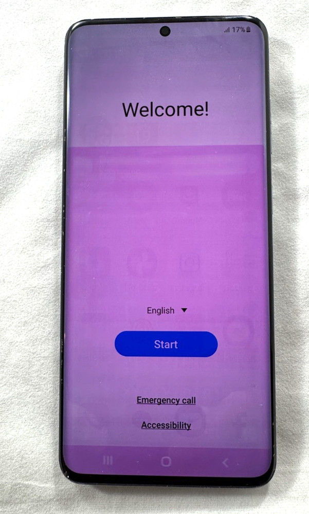 SAMSUNG GALAXY S20 5G SM-G981V (UNLOCKED) 128GB COSMIC GRAY (HEAVY SCREEN BURN)