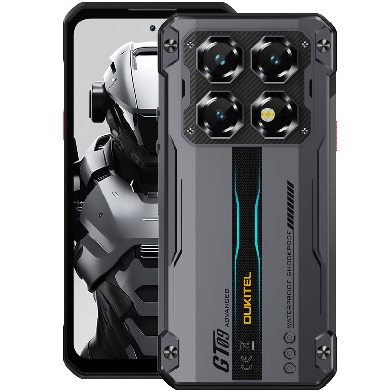 7.2 inch 5G OUKITEL WP60 Rugged Mobile Android 15 NFC Phone Outdoors 512GB 120Hz