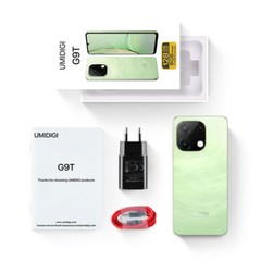 UMIDIGI G9T 4GB+128GB 6.75” Octa Core 18W PD Unlocked Android 14 Smartphone Good