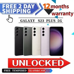 NEW UNLOCKED SAMSUNG GALAXY S23+ PLUS 5G SM-S916U ALL COLOR AND MEMORY GSM+CDMA