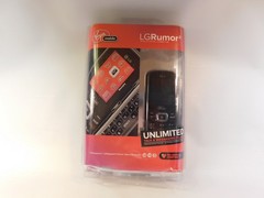 LG Rumor 2 ● Virgin Mobile ● Black and Gray ● Slider Phone ● Rare Slider Phone