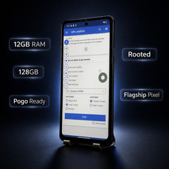 Google Pixel 7 Pro (128GB) – 12GB RAM – Rooted *Pokemon Go Spoofing Phone*