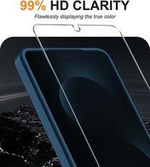 Magnetic for Samsung Galaxy S26 Case with Screen Protector + Wrist Strap, Deep B