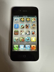 iPhone 4s – 16GB – Black (Unlocked)40+ Games & Apps – iOS 6.1.3 – 88%BH