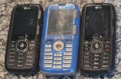 LG Rumor, LX260, Sprint, Slider, QWERTY, CDMA, 3G, Each Sold Separate, Vintage,