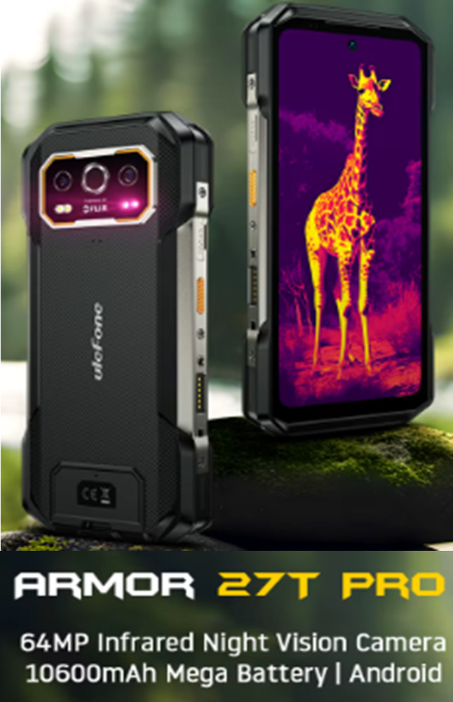 50MP+64MP Night Camera 6.78″ 120Hz 24GB+256GB NFC 10600mAh 5G Smart Rugged Phone