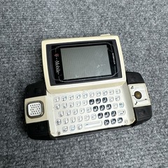 T-Mobile Sharp Sidekick iD PV150 Slider Cell Phone White Not Tested for parts