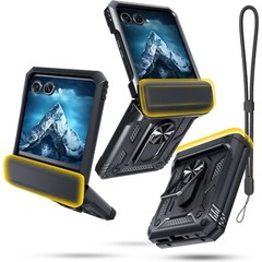For Motorola Razr 2024 Case with Military Grade Shockproof Protective Back Cover