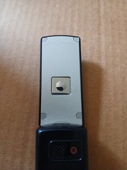 Samsung Juke SCH-U470 MP3 Swivel Phone Blue Silver Verizon Used. AS-IS