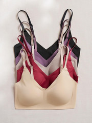 Women’S True Body Triangle Convertible Strap Bra