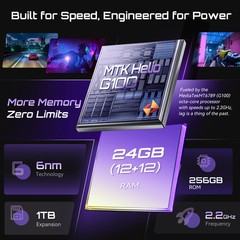Cubot P90 Android 15 Smartphone 24GB RAM 256GB ROM 6.88″ 120Hz 64MP 5100mAh
