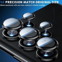 2 Sets Camera Lens Protector for Samsung Galaxy S26 Ultra, Metal Aluminum