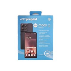 AT&T Motorola Moto G Power (2026) 128GB Evening Blue Prepaid Phone, 🔒 to AT&T🆕