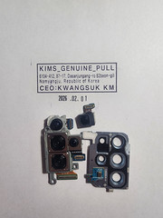 OEM Samsung Galaxy S20+ 5G Front & Rear Camera Module Set + Lens Cap FREE SHIP