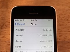 Apple iPhone 5c White 16GB ME553LL/A Verizon iOS 10.3