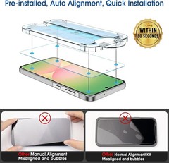 2PCS Screen Protector & Camera Lens Protector for Samsung Galaxy A56 5G 6.7 Inch