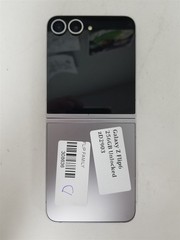 Samsung Galaxy Z Flip6 256GB Silver SM-F741U1 (Unlocked) Damaged zD2903