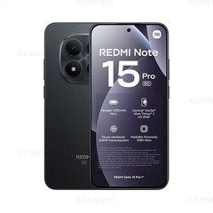 Xiaomi Redmi Note 15 Pro 8GB+512GB BLACK Dual SIM Unlocked Android Cell Phone