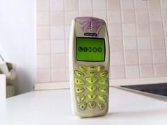 Nokia 3510 100% Working + NEW Battery – Purple Butterfly Rare – SIM Unlock