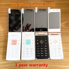 LG Wine Smart D486 4GB ROM 3.5″ Android Flip Keyboard 4G LTE Unlocked Smartphone