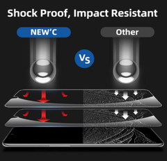 Samsung Galaxy S22 Screen Protector Tempered Glass Bubble Free 3Pac Anti Scratch