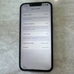 Apple iPhone 16e – 128GB (AT&T ONLY) – BAD LCD – BROKEN – SOLD AS IS (M369)