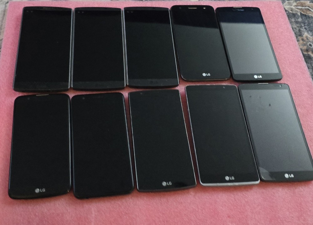 Lot of 81 LG smartphones for parts READ FULL DESCRIPTION!