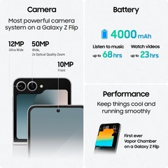 samsung Galaxy Z Flip 6 F741U1 Unlocked 6.7″ Flip6 Android Smartphone Phone part