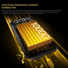 7.2 inch 5G OUKITEL WP60 Rugged Mobile Android 15 NFC Phone Outdoors 512GB 120Hz