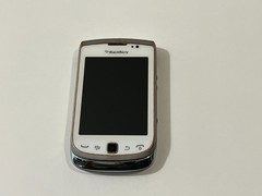 BlackBerry Torch 9800 Unlocked 3G Slider Smartphone White Color Works