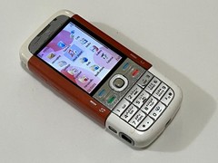 Nokia 5700 – Red Color (Unlocked) Retro Xpress Music Early Version 2007 as is