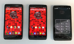 Lot of 3 x Motorola Droid Maxx 16GB XT1080 UNLOCKED Verizon Smart Phones (READ