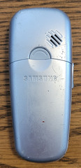 Samsung SGH-X105 – Blue and Silver ( T-Mobile ) Very Rare Cellular GSM Phone