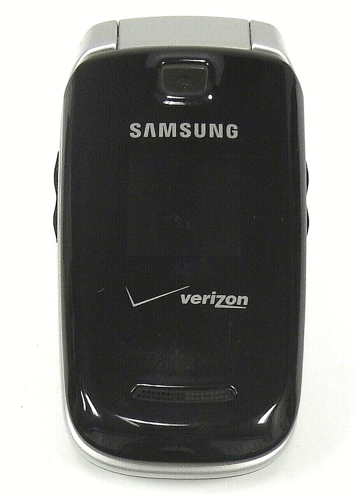 Samsung SCH-U430 – Silver and Black ( Verizon ) Cellular Flip Phone