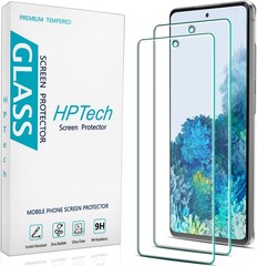 2 Pack Tempered Glass Screen Protector for Samsung Galaxy S20 FE 9H Case Friendl