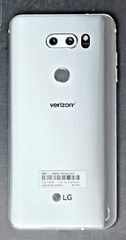 LG V30 ThinQ VS996 64GB Silver Verizon Locked Smartphone – EUC
