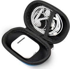 Earbud Case Holder Earphone Case Wired Headphone Storage Pouch Hard EVA Small Zi