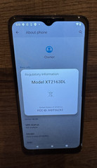 Motorola G Pure XT2163DL 32GB Blue Tracfone Unlocked OpenBox