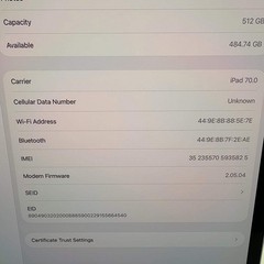 Unlocked Apple iPad Pro 13″ M5 512GB 26.5 Silver ME8C4LL/A