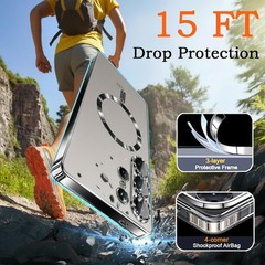 Case for Samsung Galaxy S26 Ultra with 2 Screen Protector TPU Back Cover