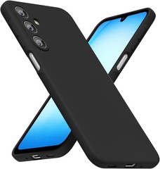 Samsung Galaxy A17 5G Phone Case Silicone, Ultra Thin Slim Soft Rubber Gel Black