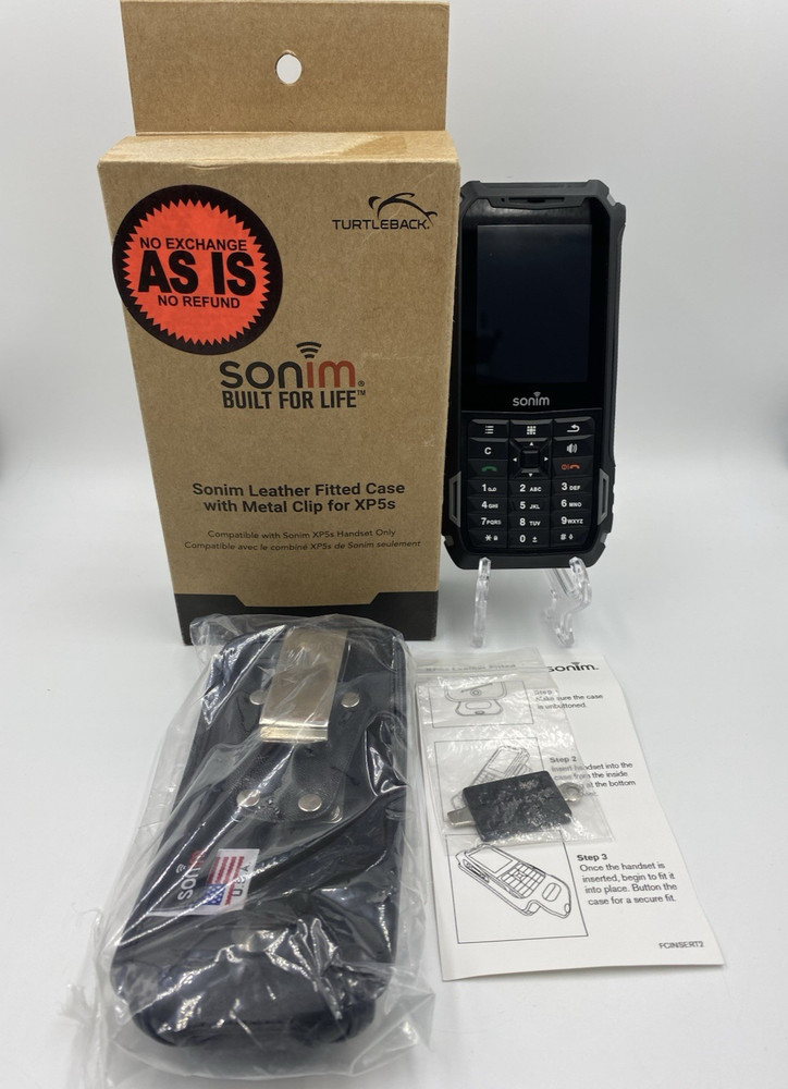 AS-IS Sonim XP5s (XP5800) Dual-SIM 16GB Rugged Phone *Read Description*